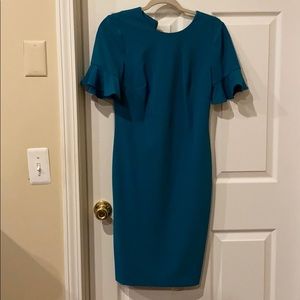 frill sleeve dress